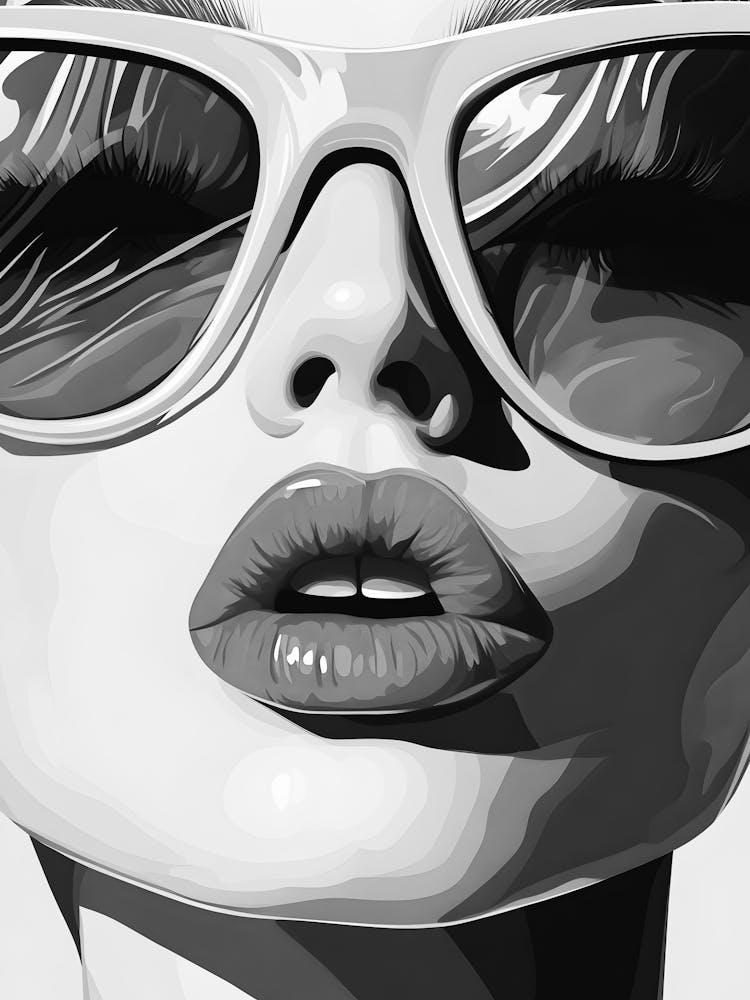 Black And White Painting 117