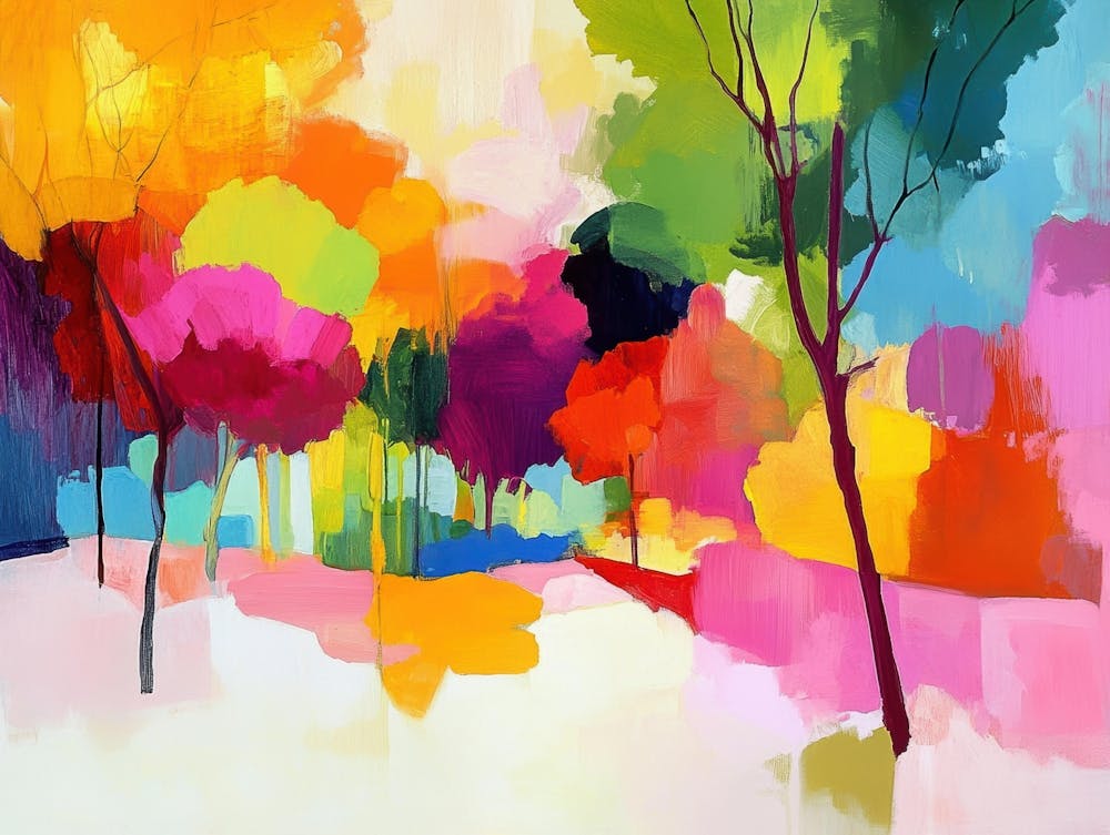 Colorful Trees 10