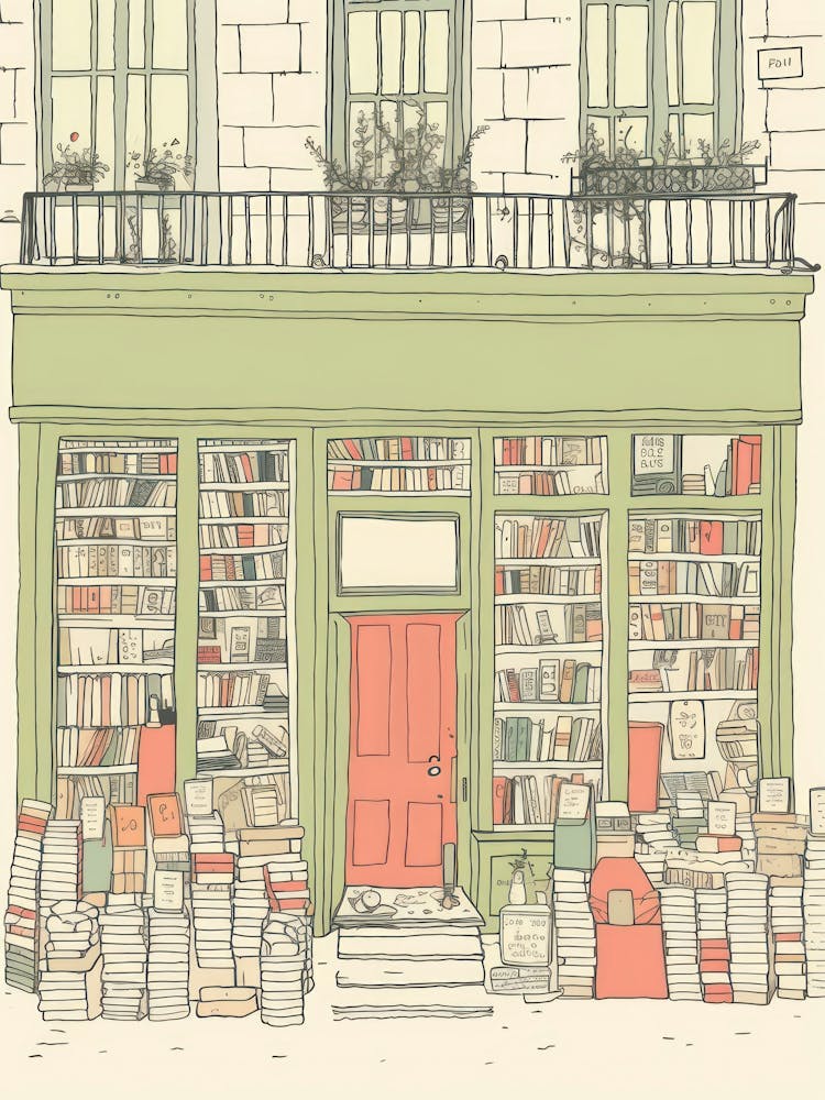 Berlin The Book Nook Pastel Colours 1