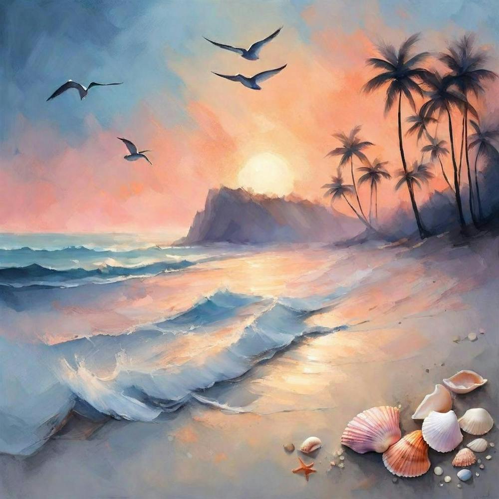 Sunset At The Beach