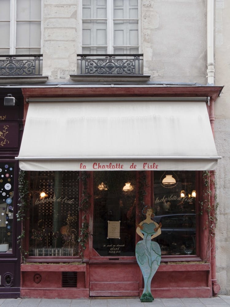 French Cafe In Paris