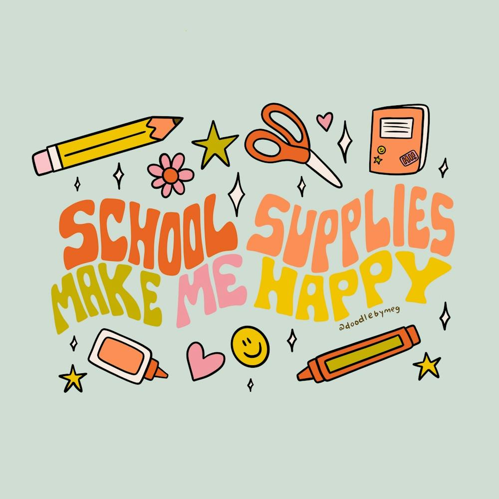 School Supplies Make Me Happy