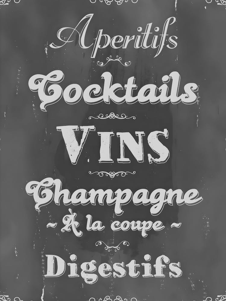 Apéritifs Cocktails Vins Champagne 1