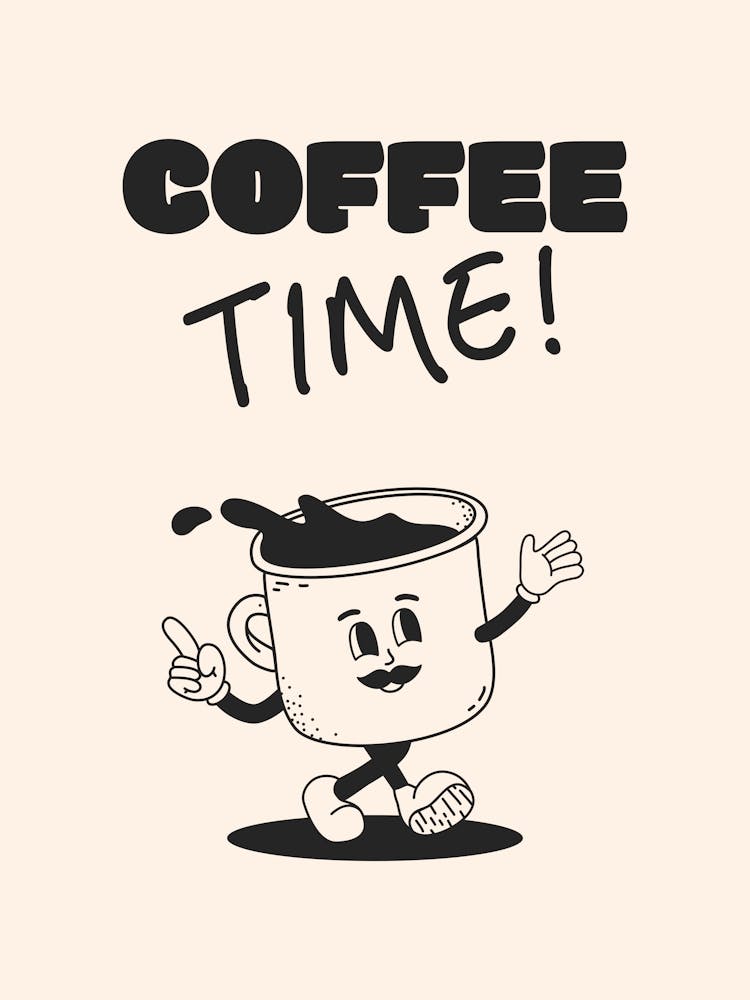 Coffee Time - Black