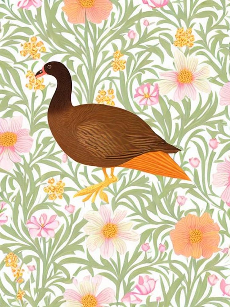 Coot William 2 Morris Style Bird
