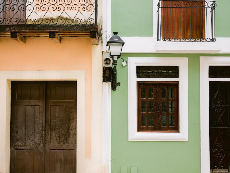 Colorful Houses Of Dominican Republic