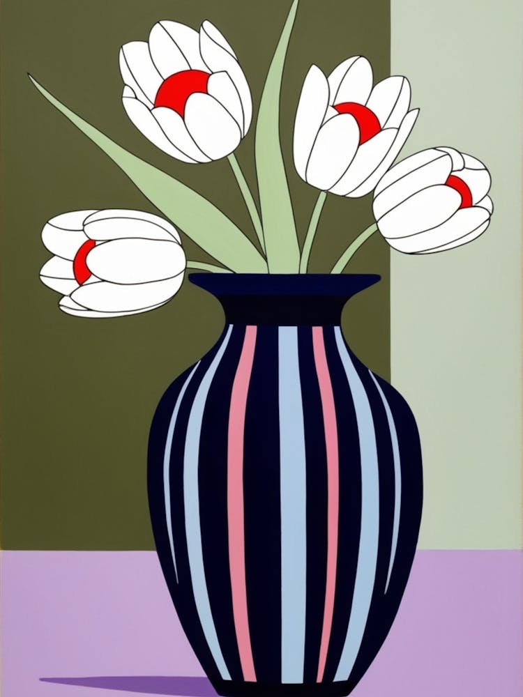 Tulips In A Vase 18