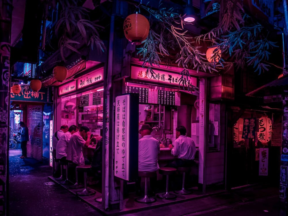 Ramen Corner In Tokyo