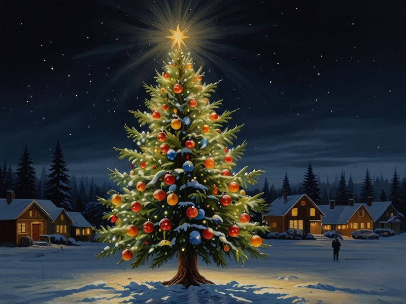 Christmas Tree art