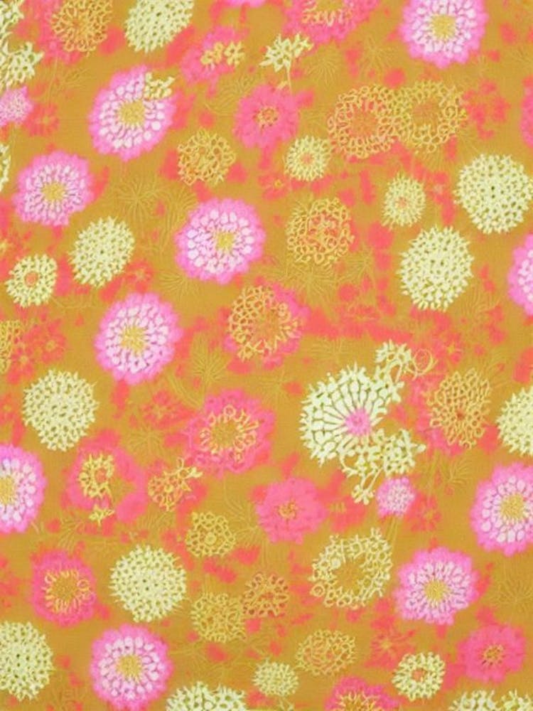 Queen Anne'S Lace Floral Print Retro Pattern 2 Flower