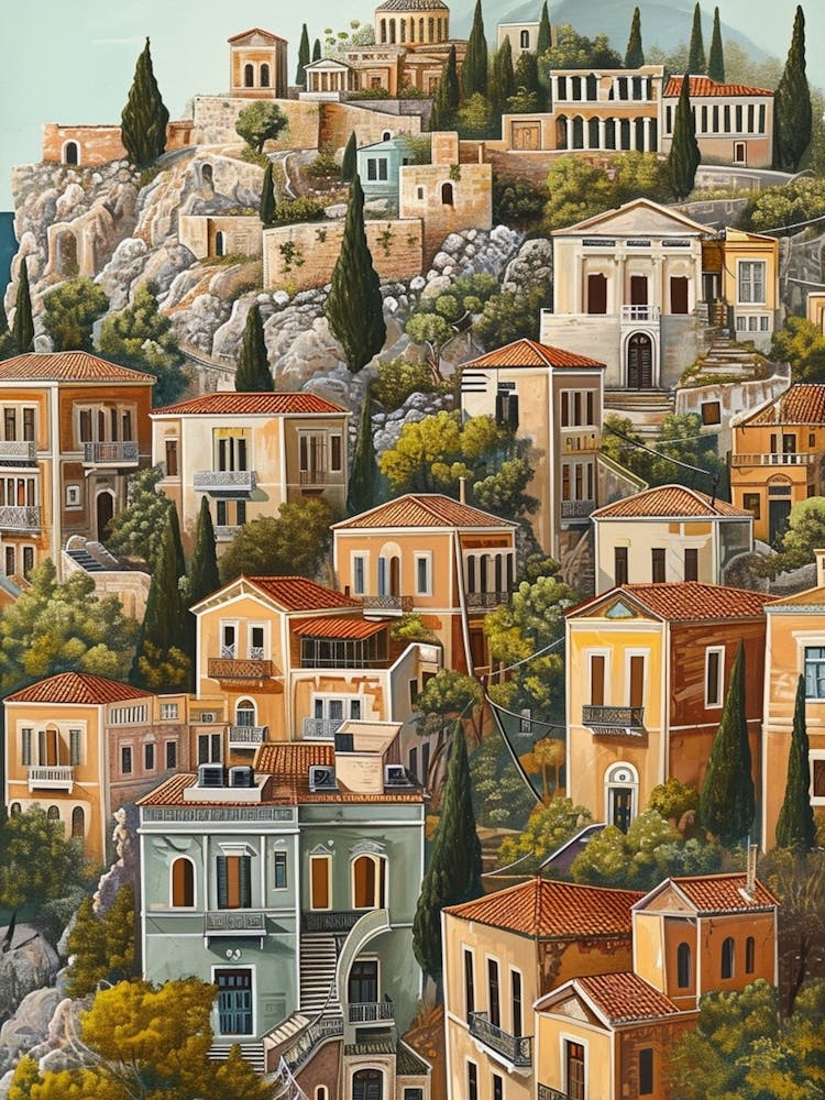 Kitsch Athens Illustration 1
