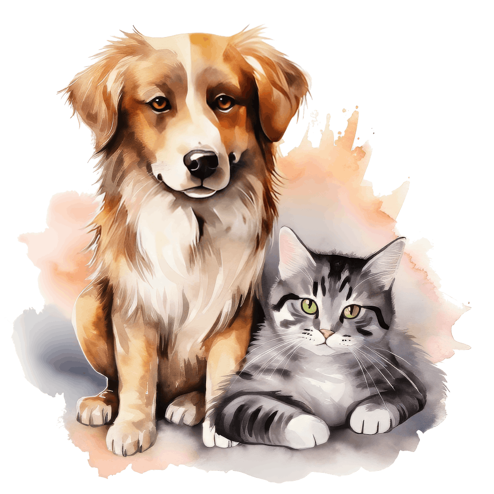 Cat and Dog Friends 4