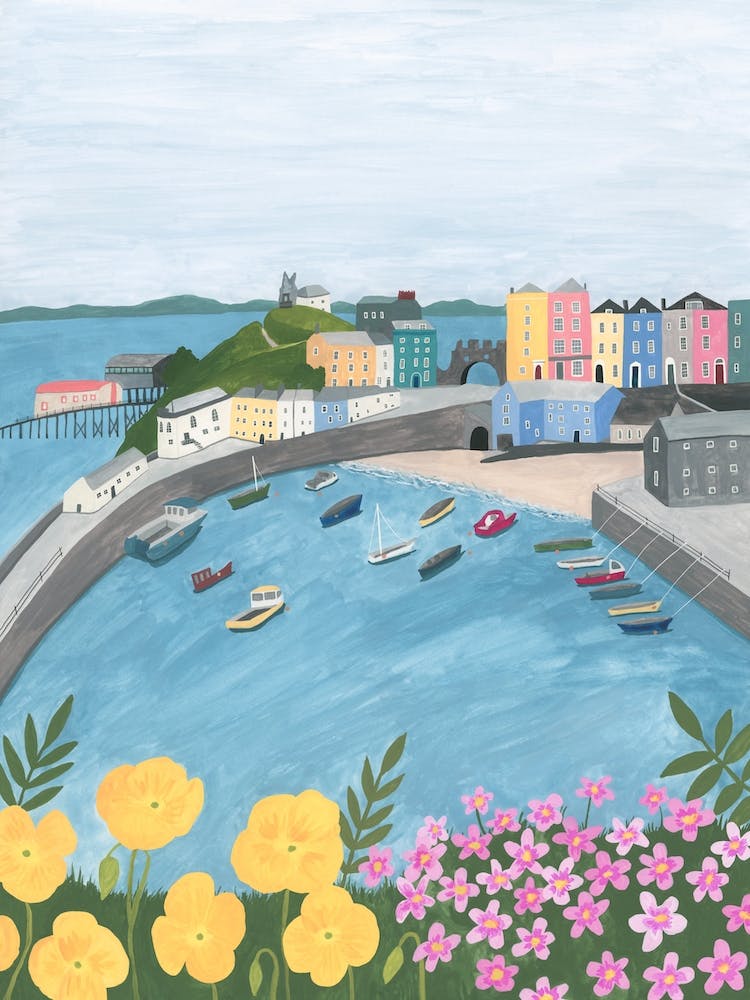 Tenby Harbour Wall Art