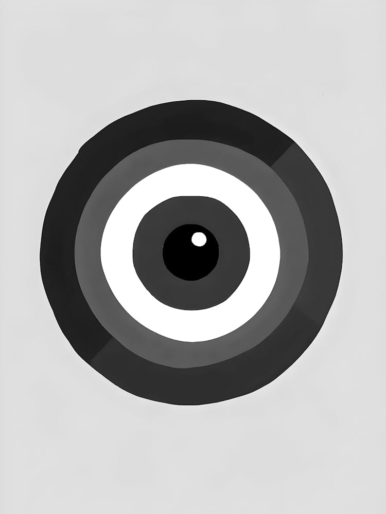 Black And White Eye