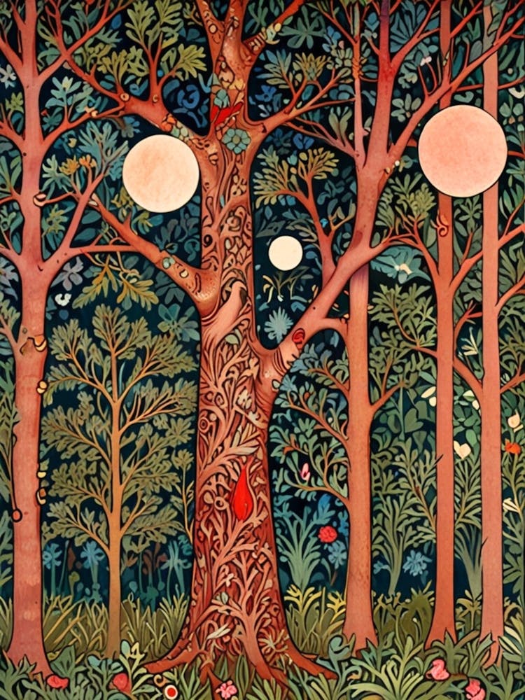 William Morris Tree In The Forest 2