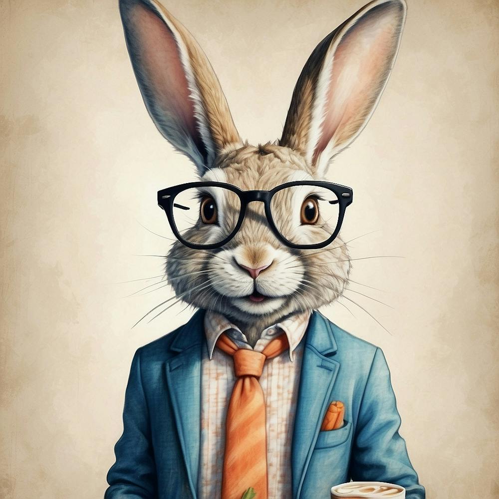 Rabbit In A Suit 29