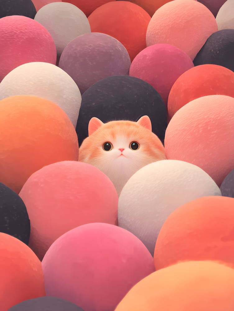 Cat In A Ball 9