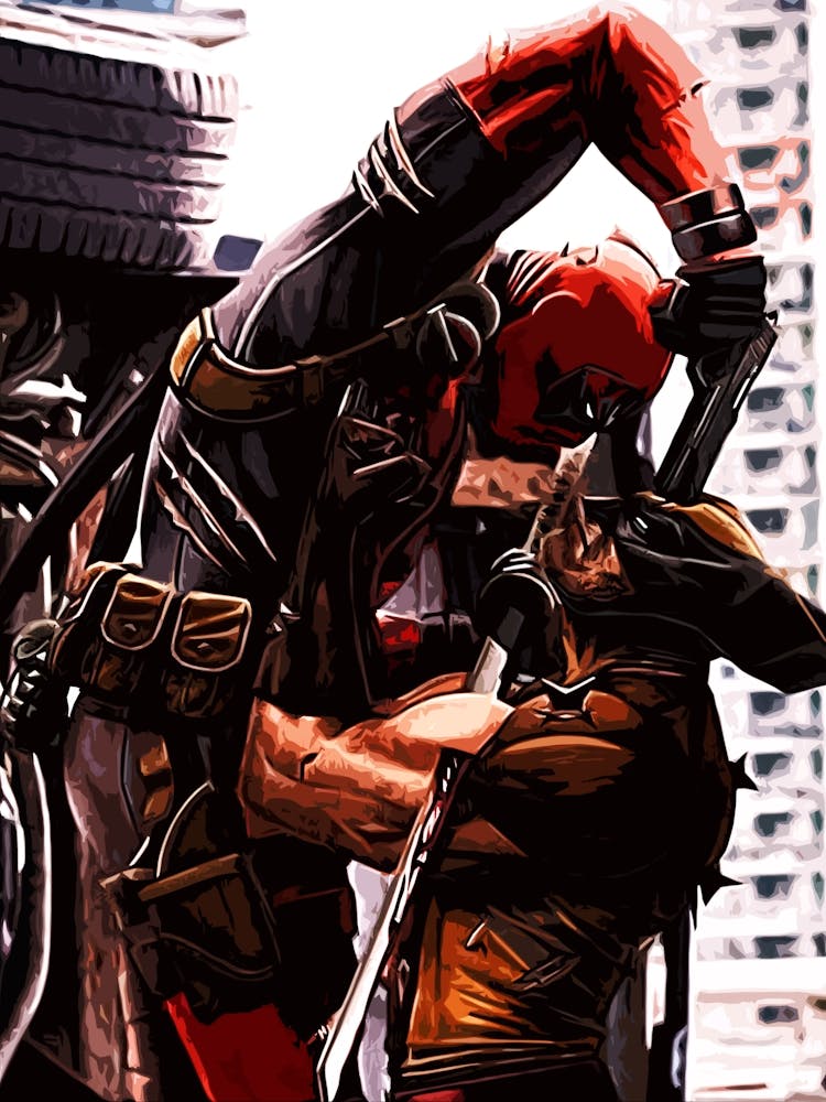 Deadpool Vs wolfrine