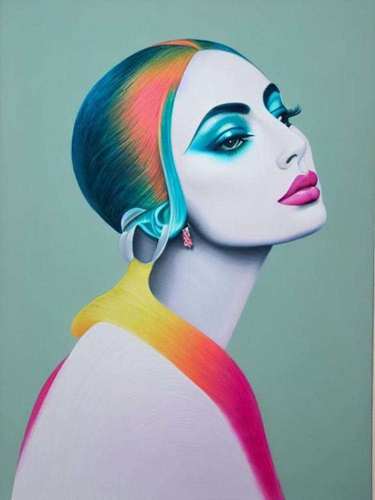 Anitta Colourful Illustration