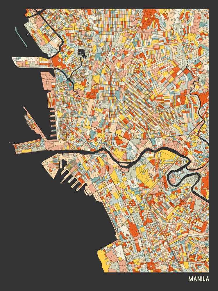 Manila Philippines Map