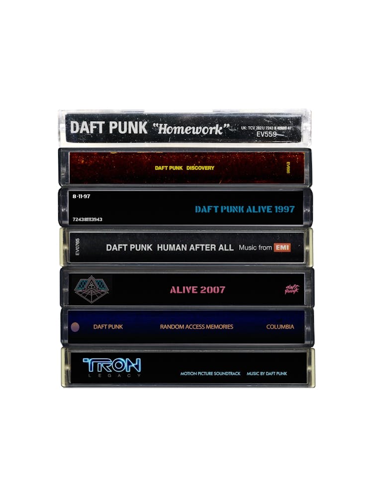 Daft Punk - Alben - Kassetten-Druck