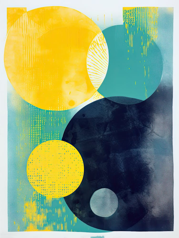 Tidal Labyrinth Harmonic Biomorphic Art