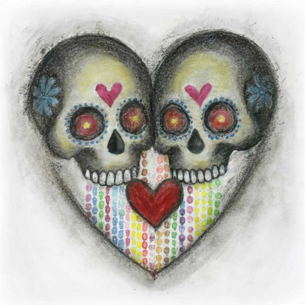 Day Of The Dead Skulls