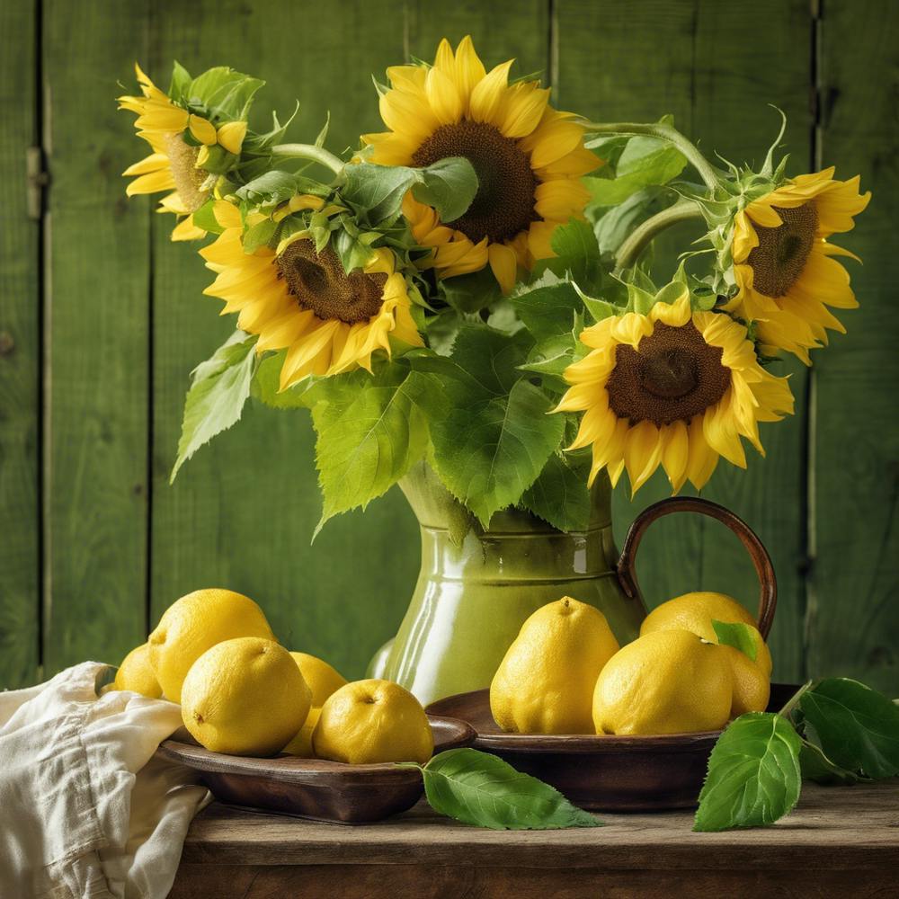 Sunflowers And Lemons 2