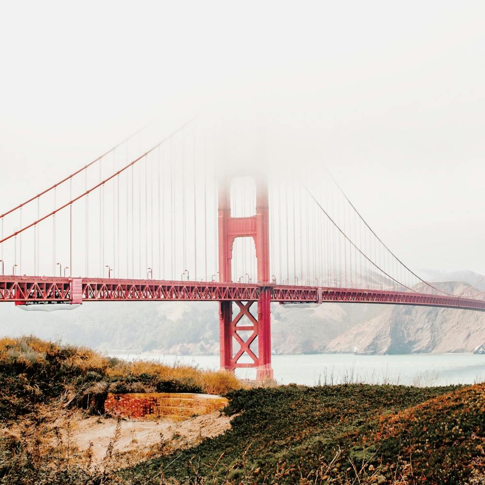 Foggy Golden Gate Bridge