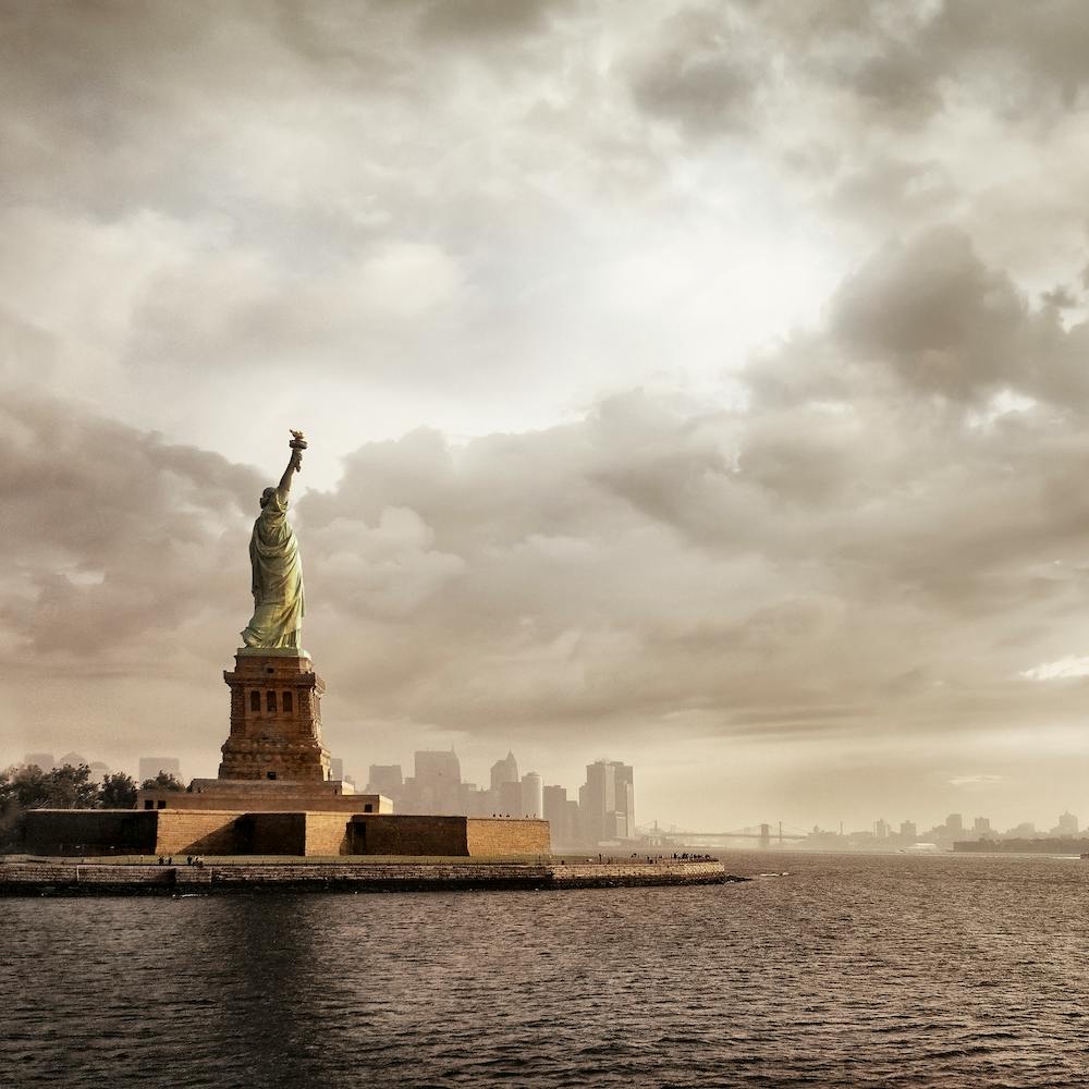 The Lady Lightens the Sky II