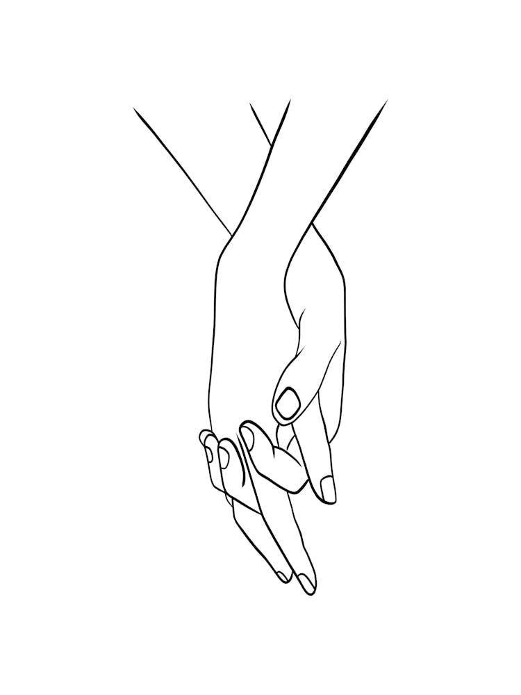 Couple Holding Hands 1