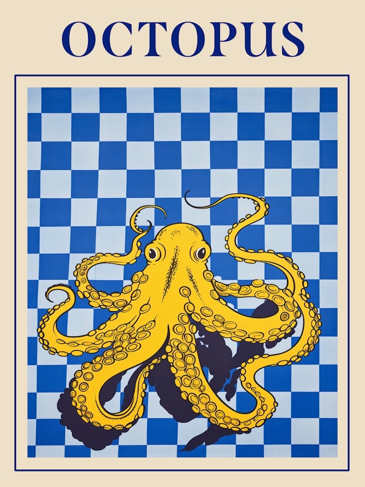 Octopus Seafood Poster