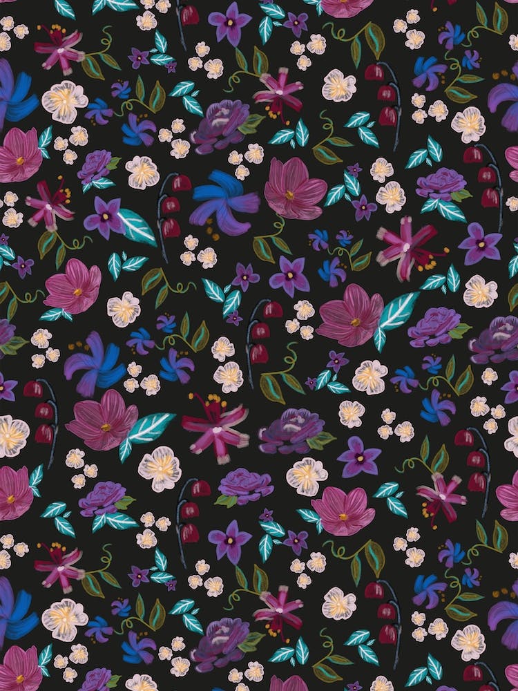 Brushed Meadow Florals