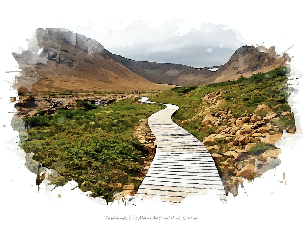 Tablelands, Gros Morne National Park, Canada