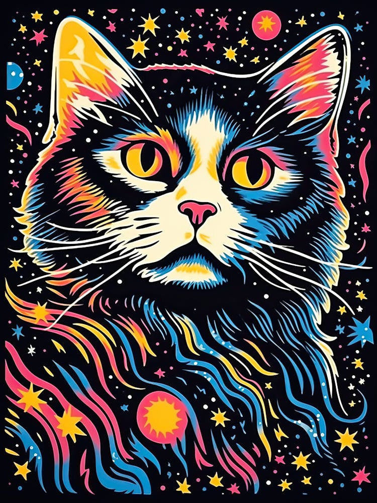 Quantum Furiosity, Psychedelic Cats series