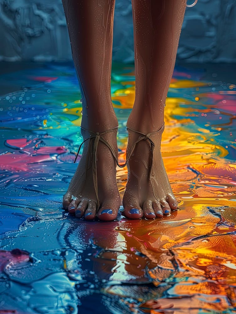 Of A Woman'S Feet
