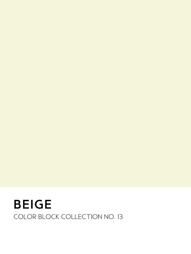 Beige Color Block Collection Wall