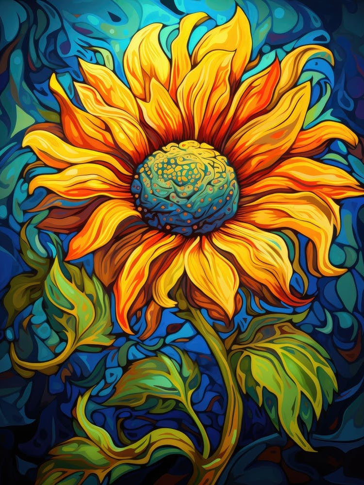 Sunflower Painting 1