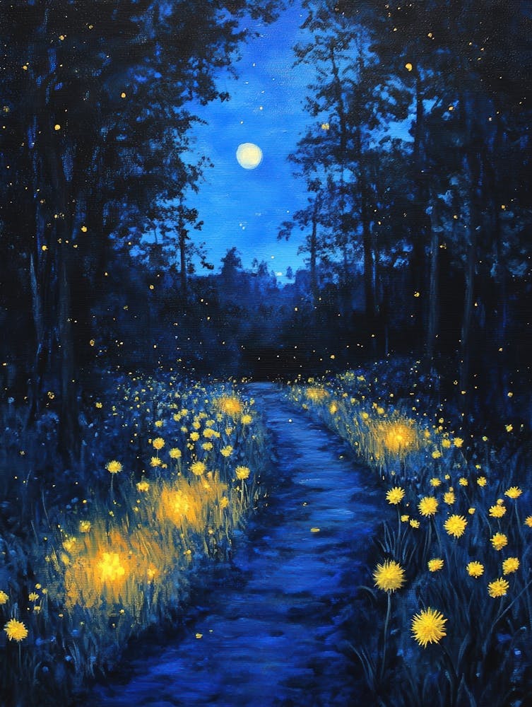 Chemin de lucioles