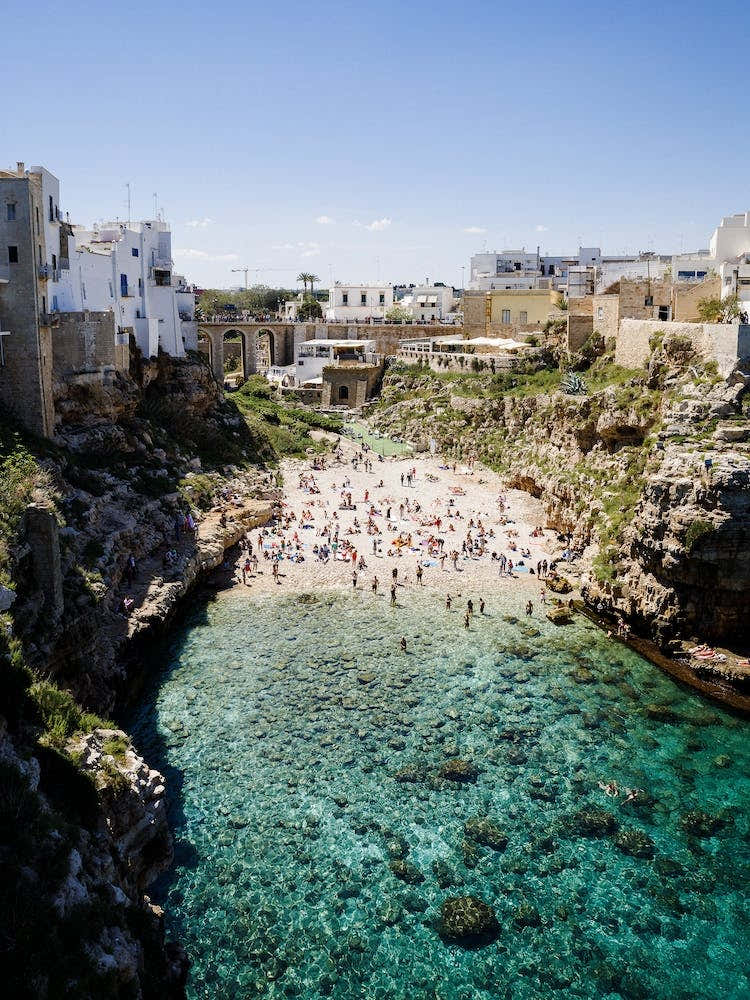 Polignano A Mare Puglia Italy Vertical Print For Fy 1 Of 1