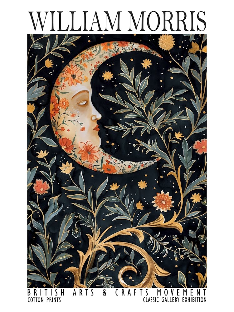 William Morris Moon Exhibition