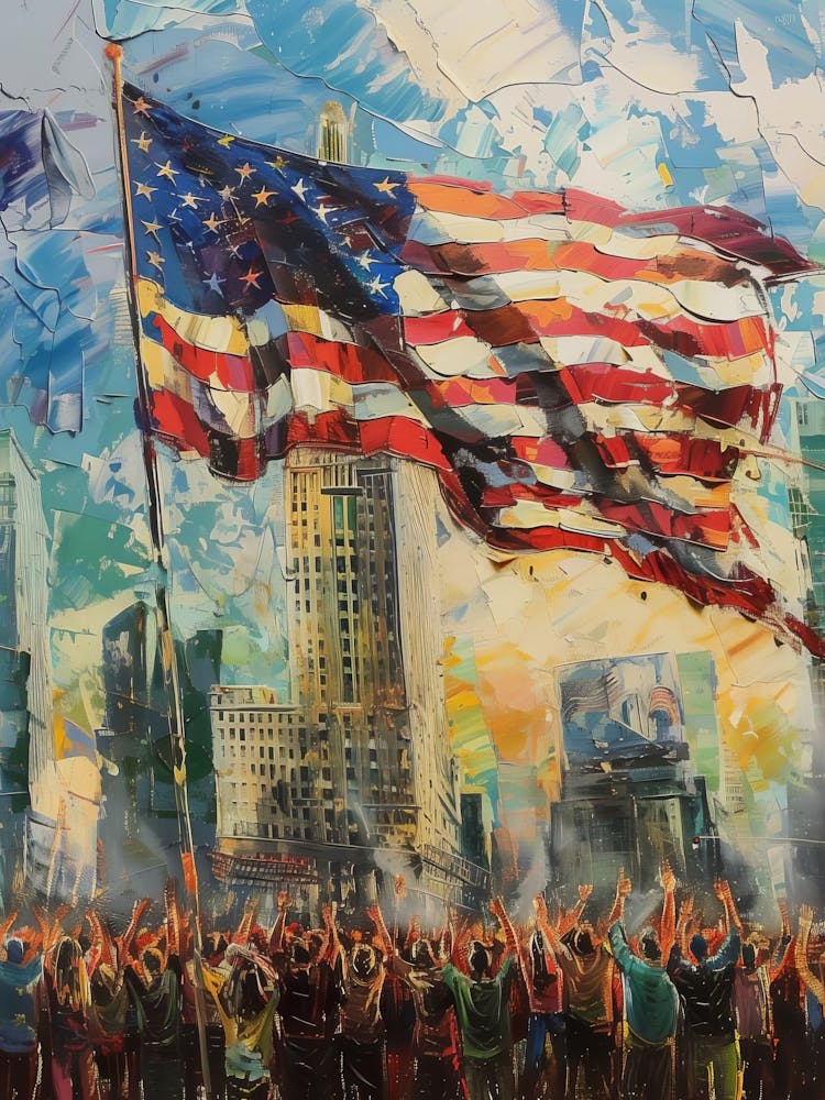 American Flag Poster, Patriotic Home Decor, Usa Flag Poster, Independence Day Decor, Veteran Gift, Wall Art, America, Flag Poster