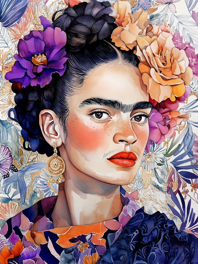 Frida Kahlo portrait 2
