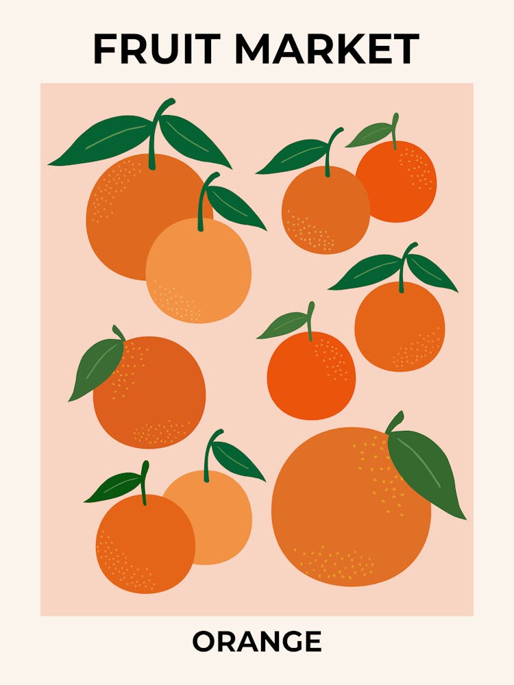Fruit Market Orange
