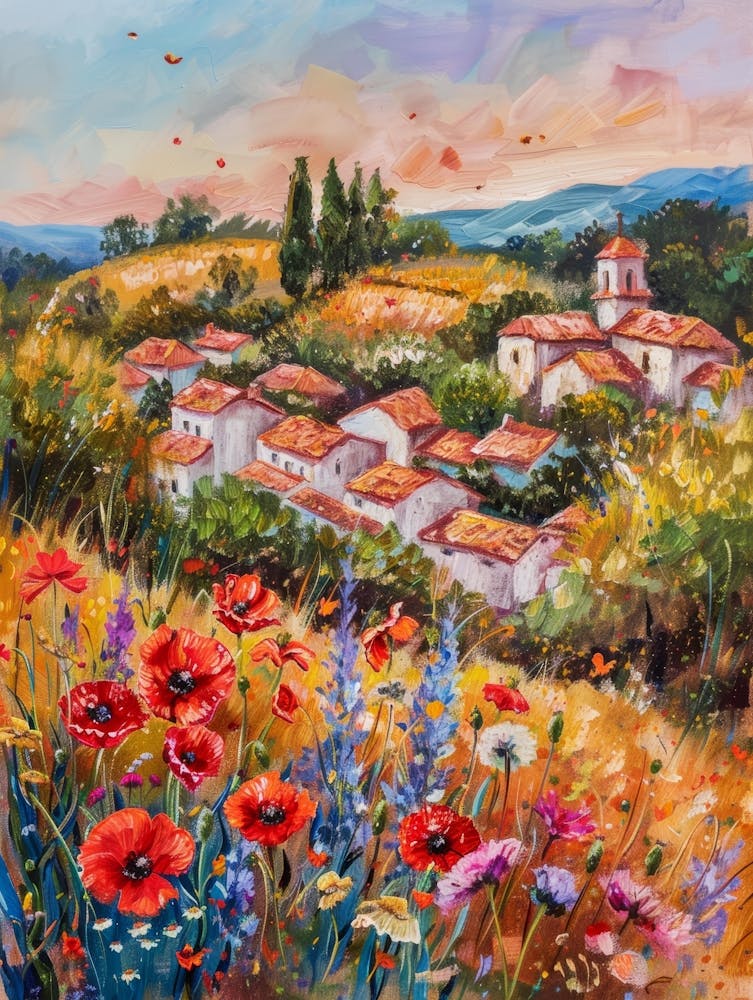 Poppies In The Meadow 12