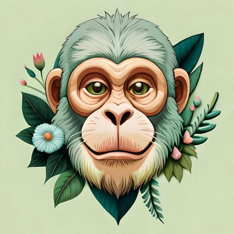 Monkey In A Jungle