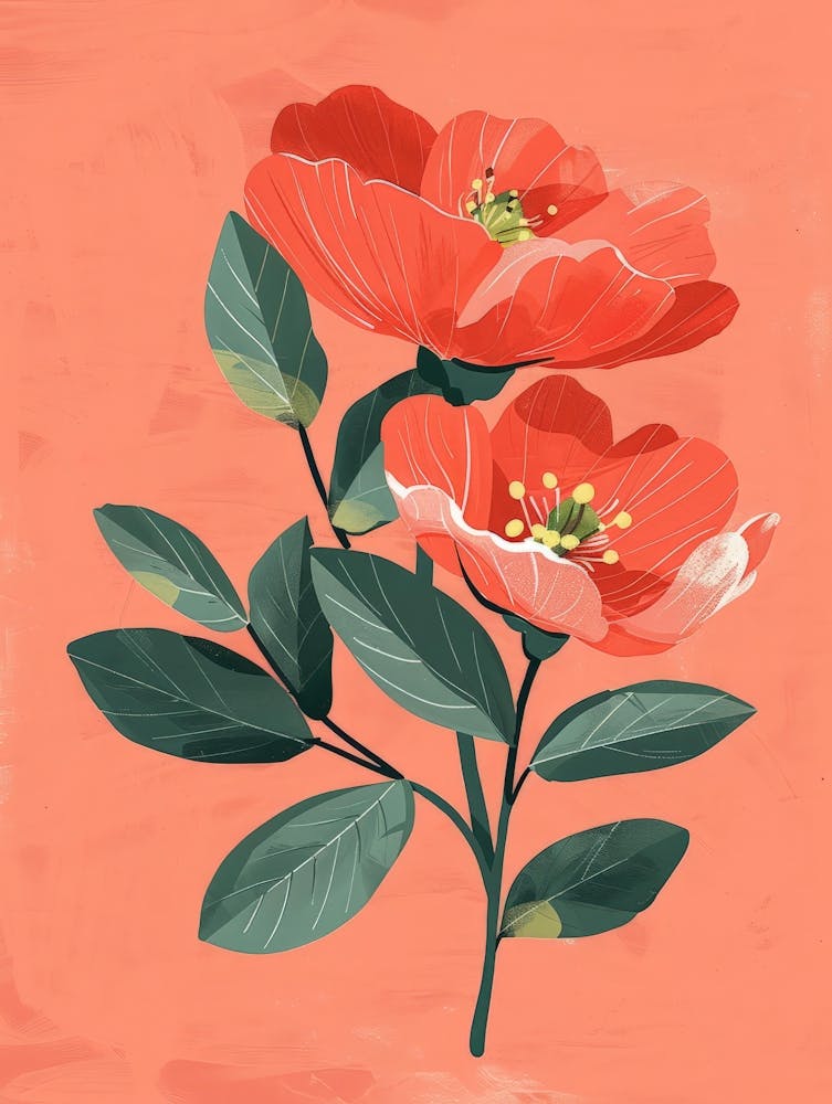 Red Poppy Canvas Print