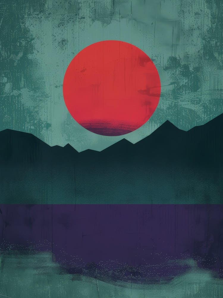 Sunset In The Mountains 47