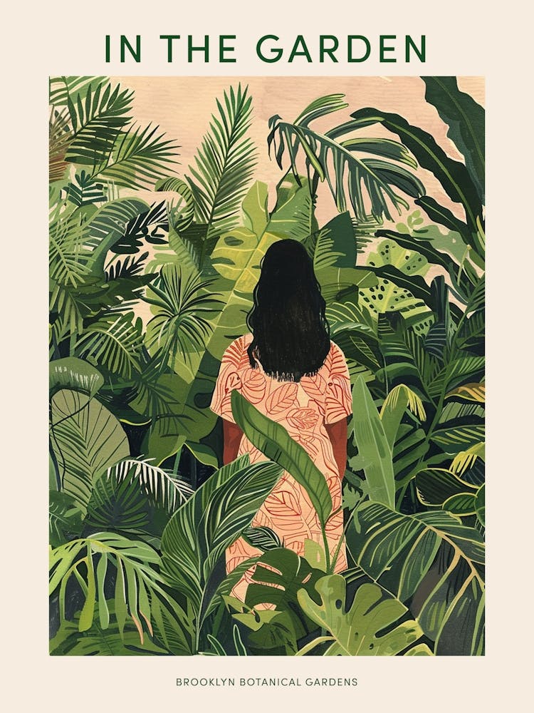 In The Garden Poster Brooklyn Botanical Gardens 2
