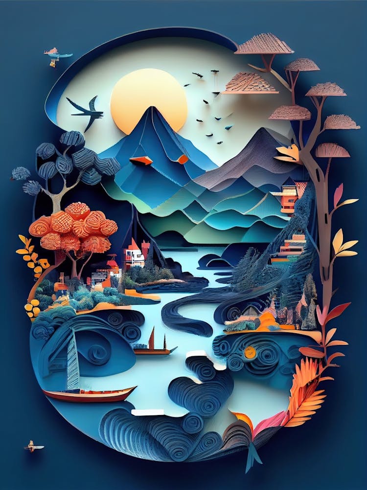 Paper Cut Art 8